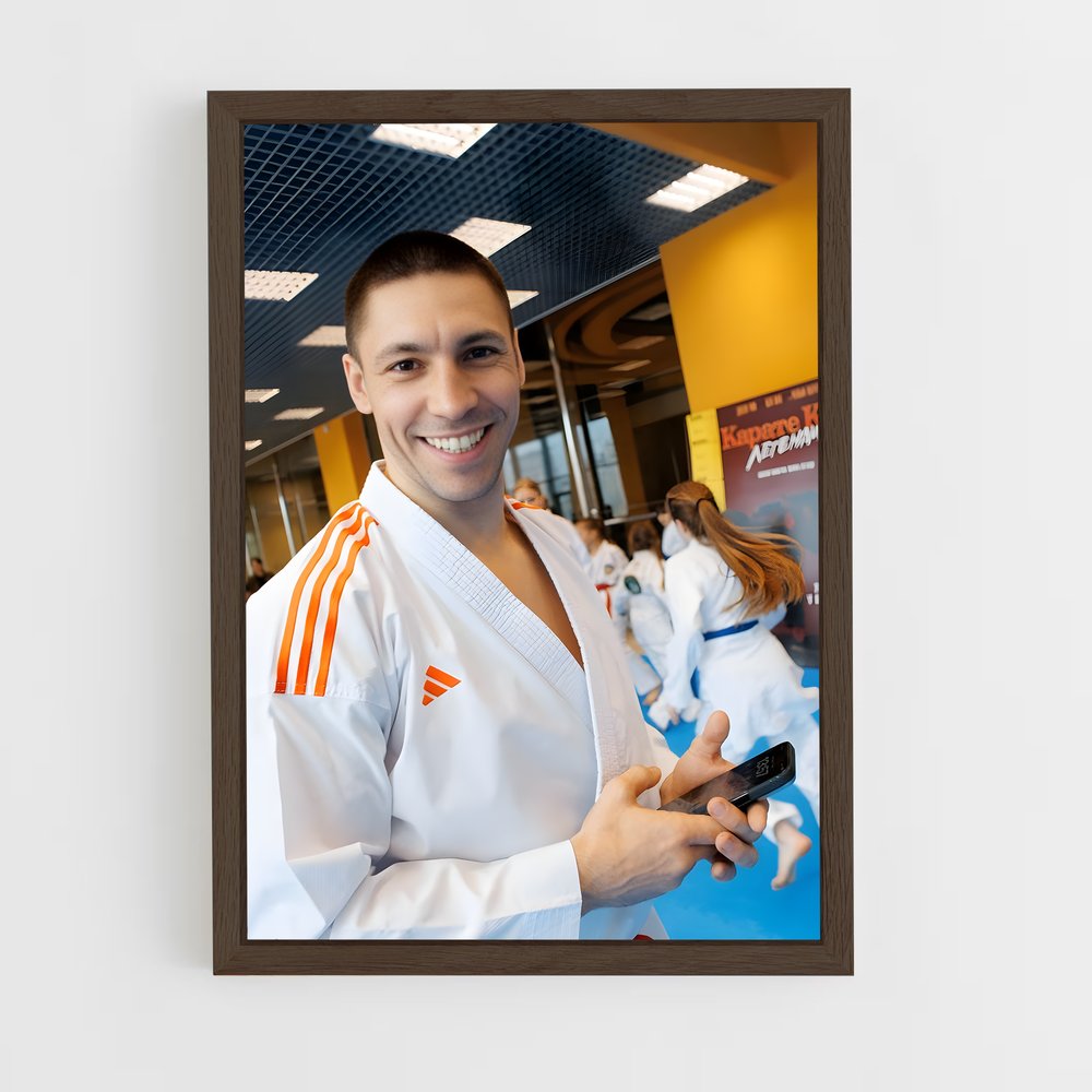 Poster Maître du Dojo – affiche Karaté (vue 5)